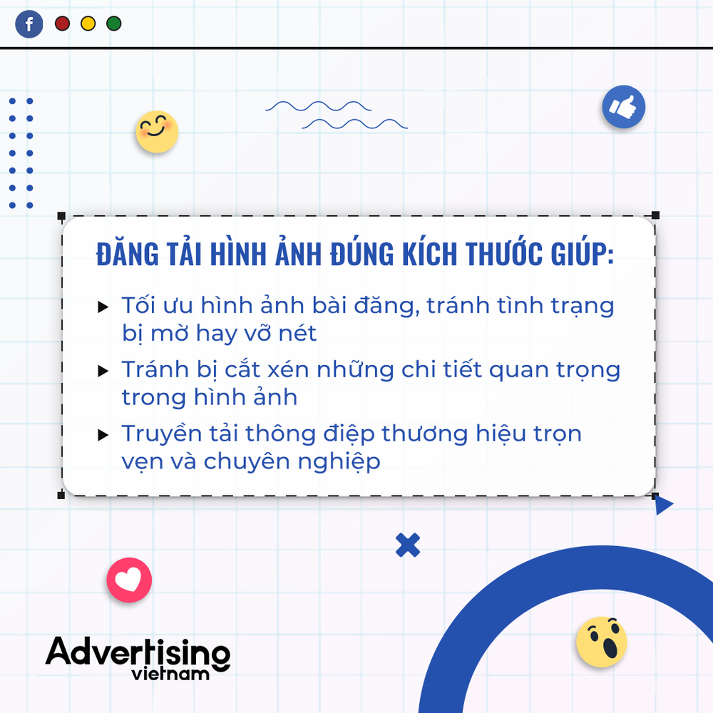 Kích thước ảnh đăng Facebook mới nhất năm 2022 | Advertising Vietnam