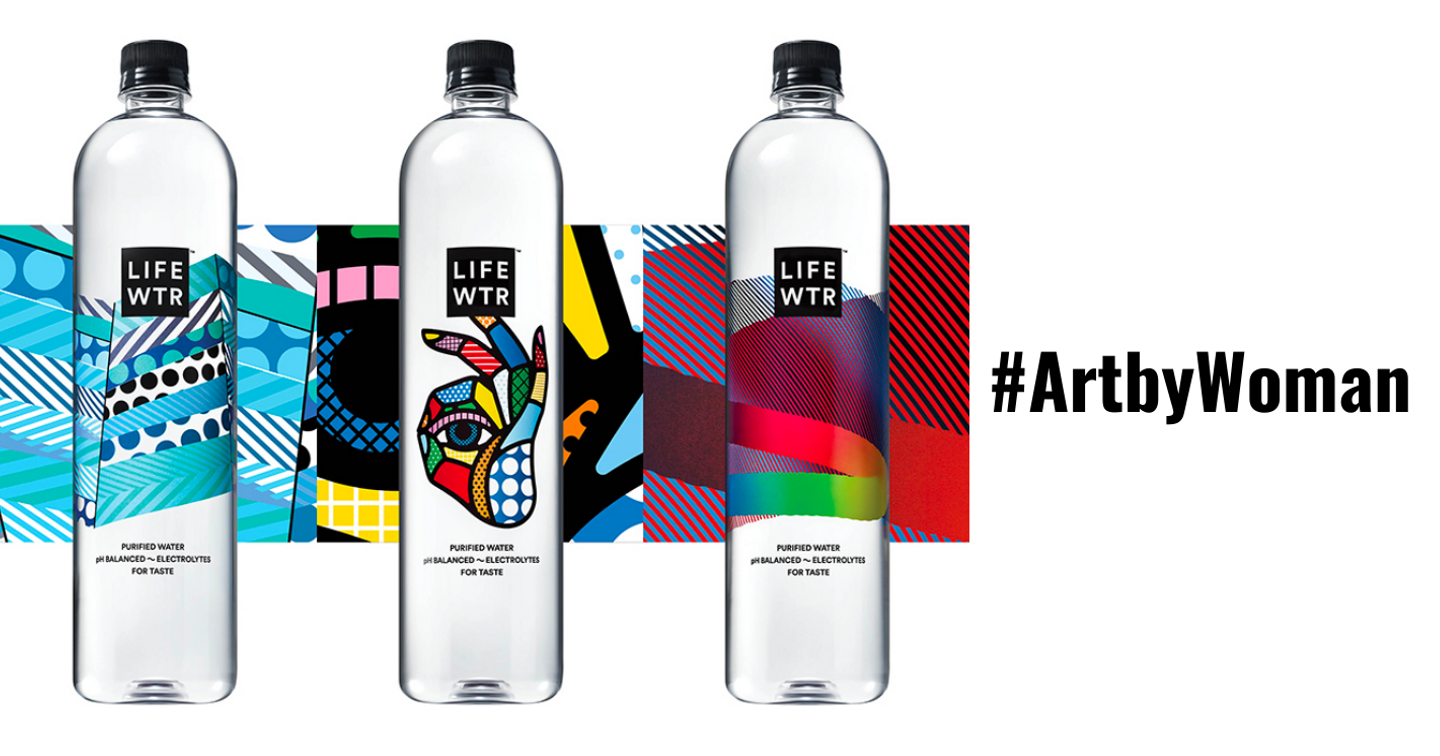 LIFEWTR (PepsiCo) đưa tác phẩm nghệ thuật của phụ nữ ra ánh sáng với chiến dịch #ArtbyWoman