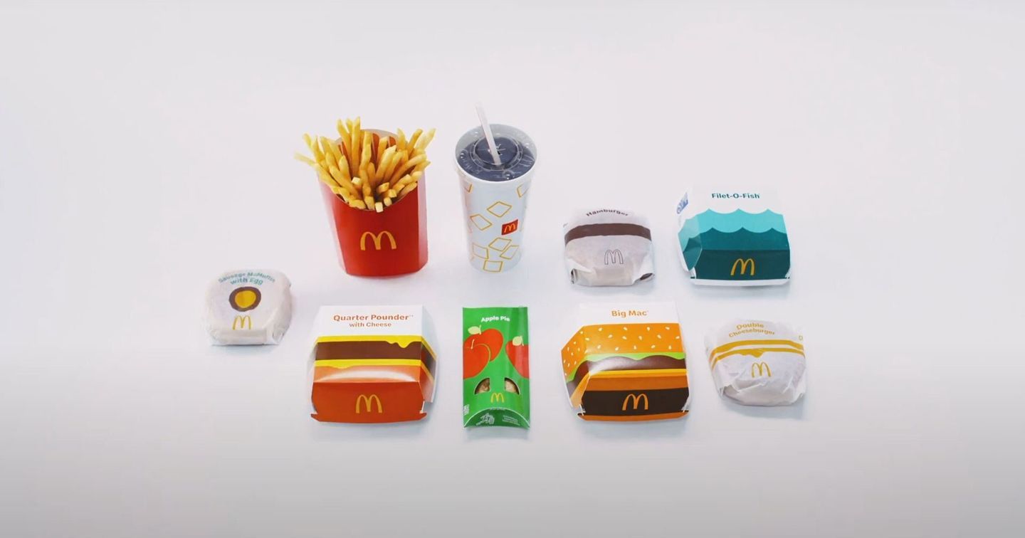 McDonald’s trình làng thiết kế bao bì mới “Bright and Beautiful”