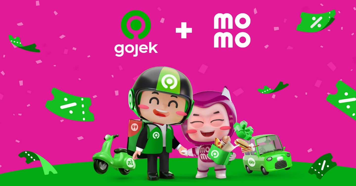 Relationship Gojek-MoMo: Chào mừng bạn đến với mối quan hệ Gojek-MoMo đầy tiềm năng! Bằng cách kết hợp các năng lực của cả hai, chúng tôi đã tạo ra một hệ thống di chuyển và thanh toán toàn diện nhằm đáp ứng mọi nhu cầu của khách hàng. Hãy cùng chúng tôi tạo nên một tương lai tươi sáng hơn nhé!