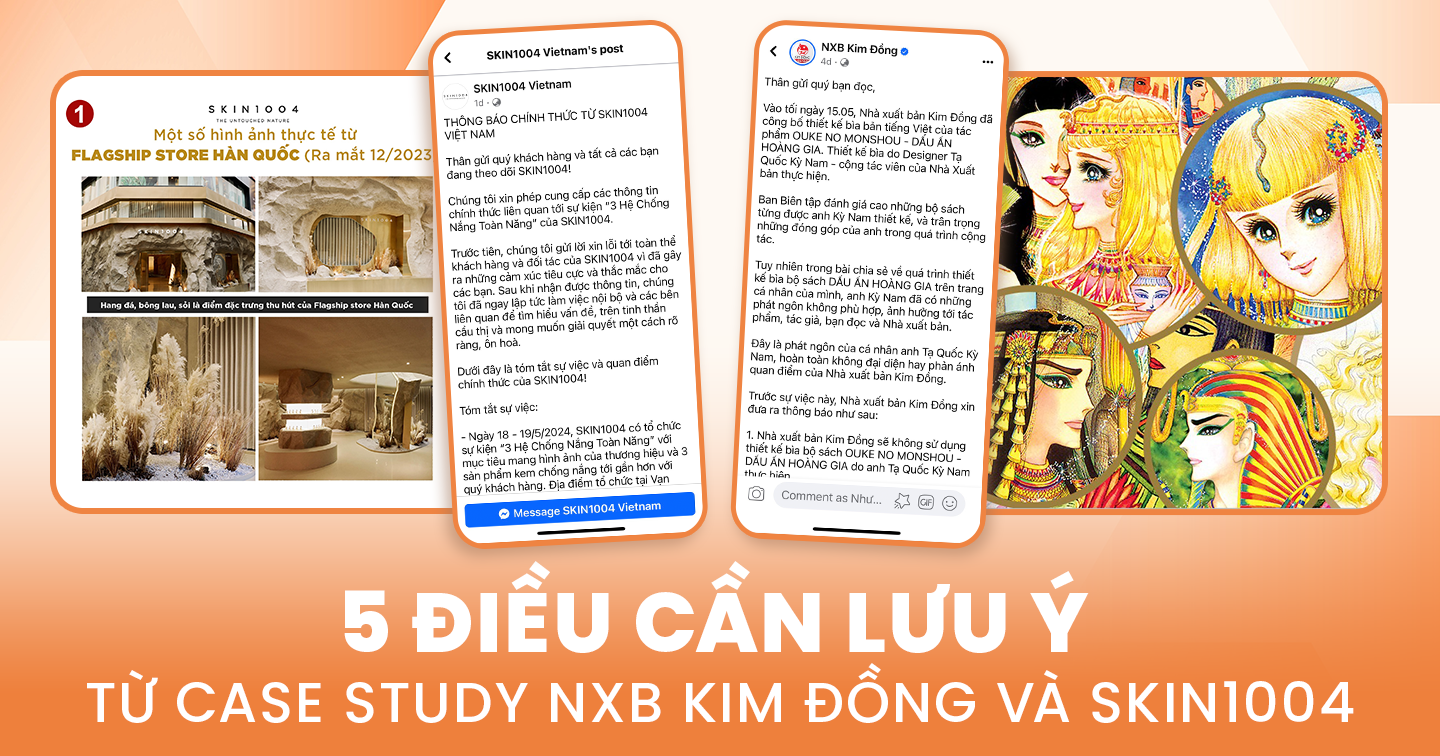Case Study NXB Kim Đồng và SKIN1004: Cách thương hiệu xử lý nhanh gọn sự cố truyền thông, lại vừa ‘đẹp lòng’ người dùng