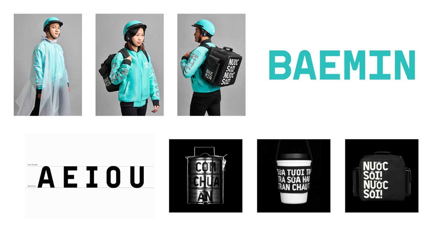 Bộ nhận diện thương hiệu Baemin Vietnam: Đơn giản tạo khác biệt