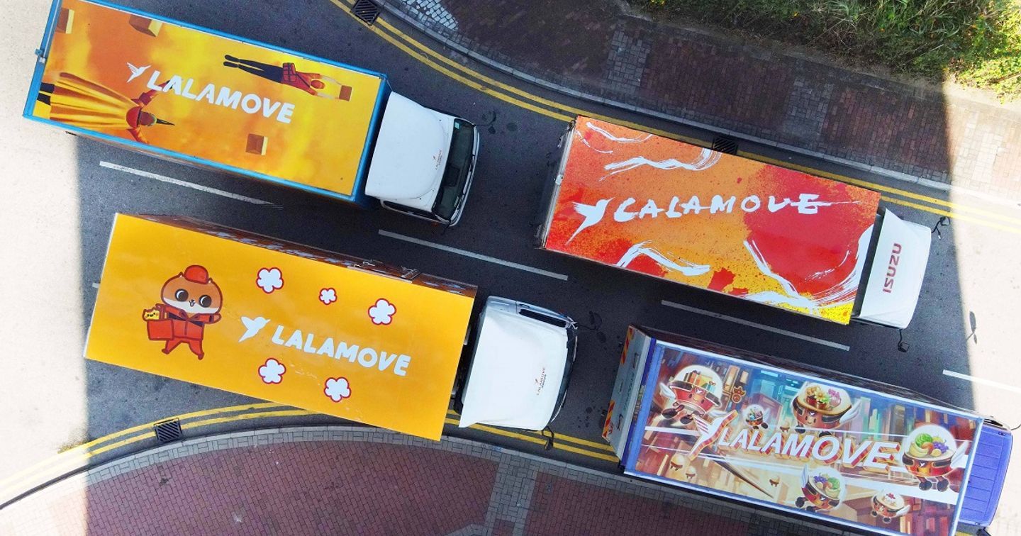 Lalamove mang nghệ thuật đến với đường phố thông qua những chiếc xe tải đầy sắc màu