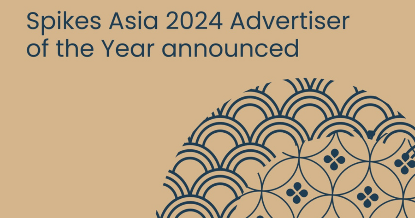 Spikes Asia announces P&G Asia as the Advertiser of the Year 2024