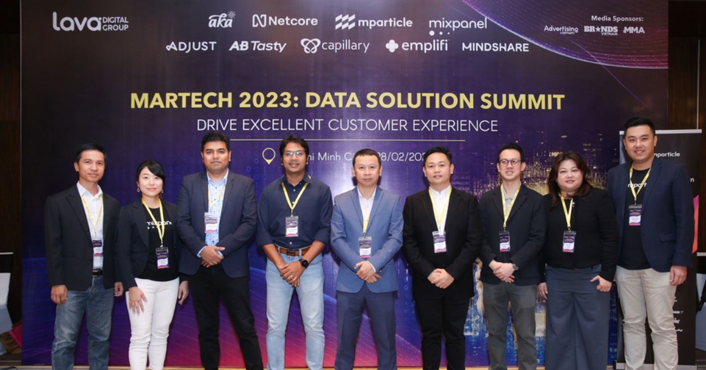 Hội thảo "Martech 2023: Giải pháp dữ liệu khách hàng" quy tụ 7 diễn giả hàng đầu trong ngành để chia sẻ các giải pháp công nghệ cho doanh nghiệp