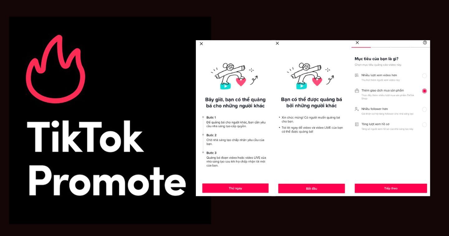 TikTok giới thiệu công cụ Promote dành cho những nhà quảng cáo mới