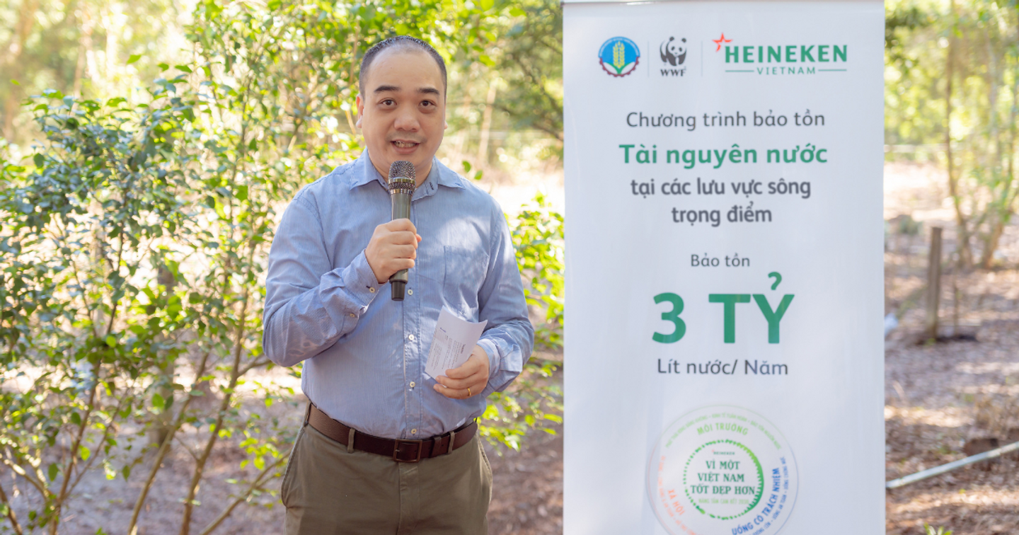 HEINEKEN Việt Nam triển khai dự án bảo tồn nguồn nước tại lưu vực sông Tiền