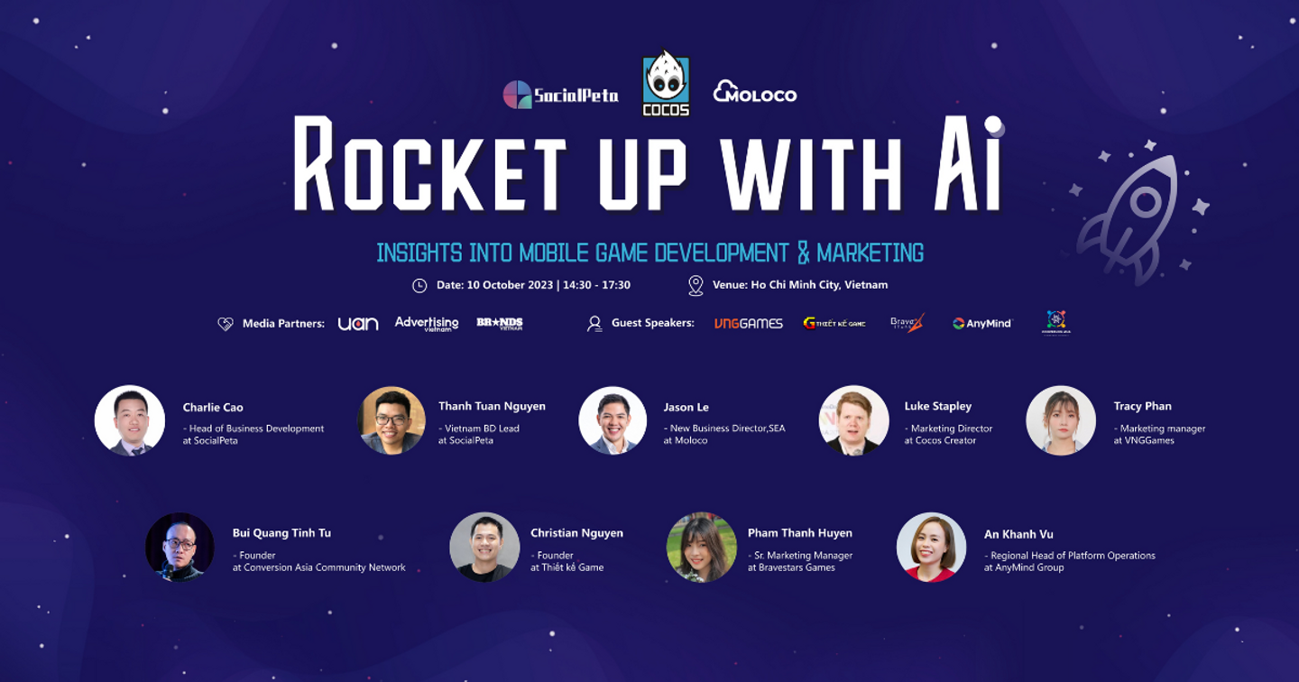 Rocket up with AI - Insights into mobile game development and marketing