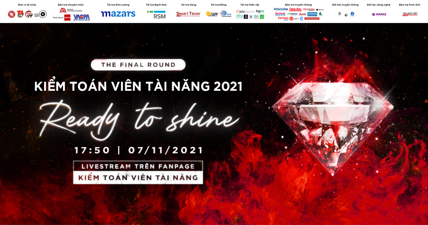 💥💥 [Breaking news]: Đêm Chung kết Talented Auditor Cup 2021 - SHINING BRIGHT LIKE A DIAMOND