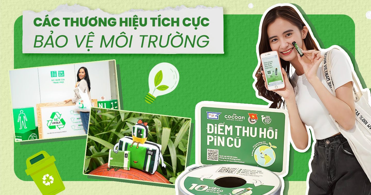Loạt thương hiệu phổ biến tại Việt Nam nỗ lực hướng đến mục tiêu sống xanh: Bỏ bao bì nhựa, tích cực tái chế và tái sinh sản phẩm cũ 