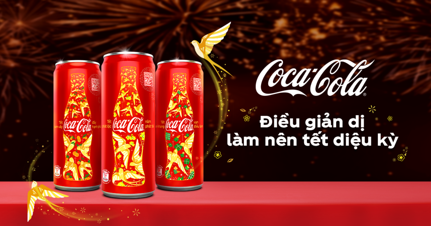 Đón chờ những thông điệp Tết ý nghĩa từ “cánh én vàng” của Coca-Cola  