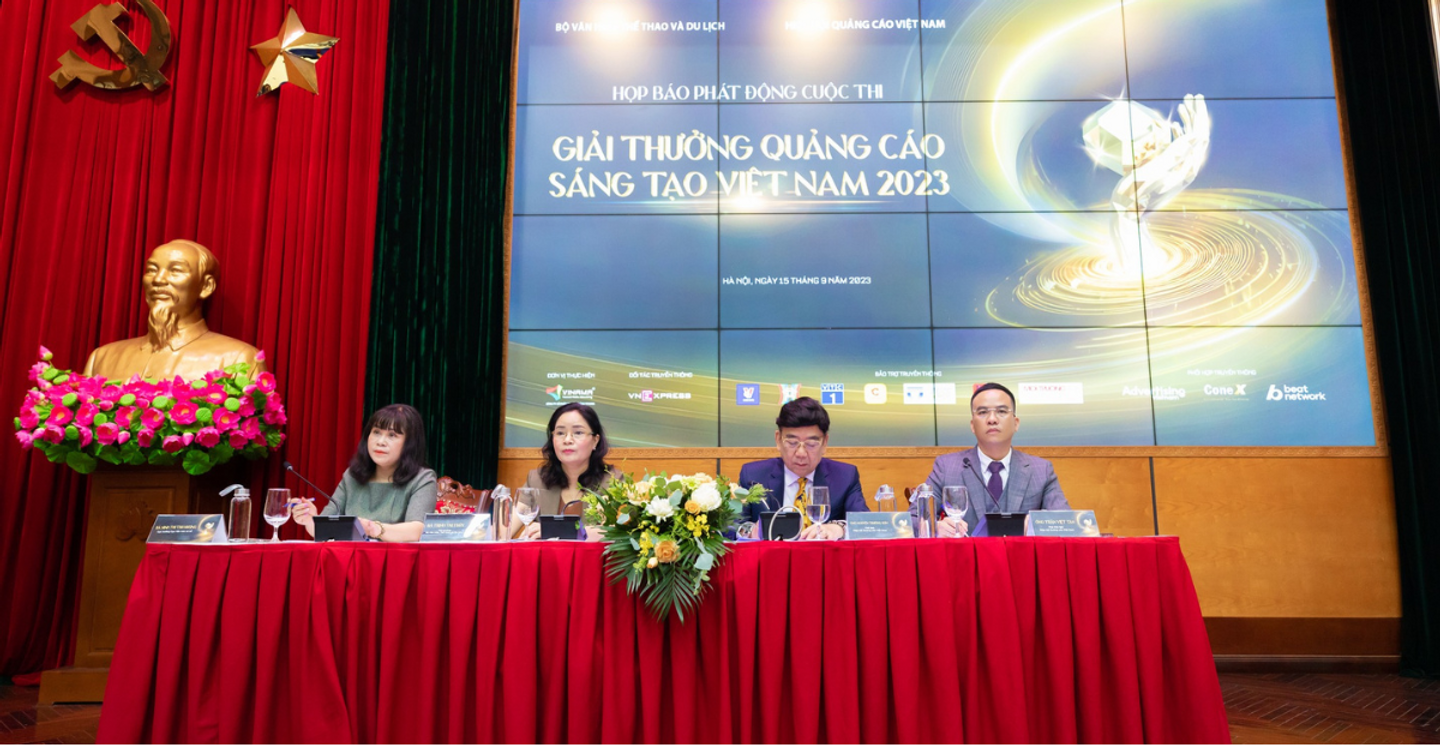 Phát động “Giải thưởng Quảng cáo Sáng tạo Việt Nam” năm 2023