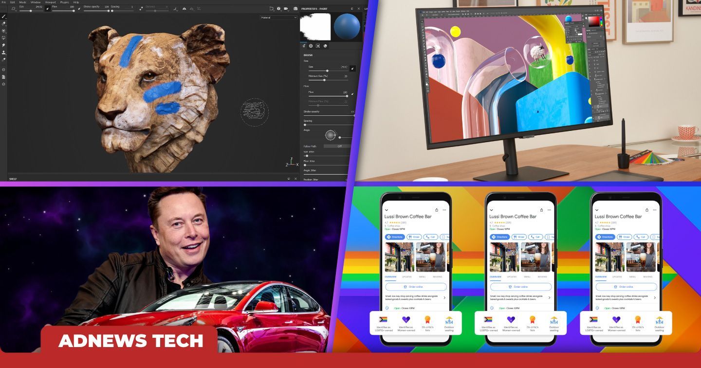 AdTech #24: Adobe phát hành công cụ 3D miễn phí đến trường đại học, Samsung ra mắt màn hình máy tính đạt chứng nhận Pantone dành cho dân sáng tạo