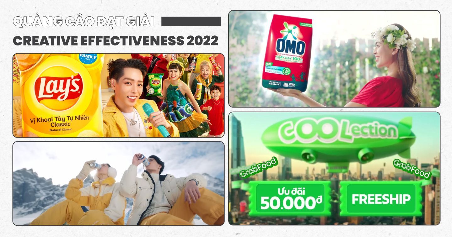 Kantar công bố danh sách quảng cáo hiệu quả nhất khu vực Châu Á - Thái Bình Dương: Việt Nam góp mặt với 4 đại diện từ Grab, OMO, Lay's, Edelweiss