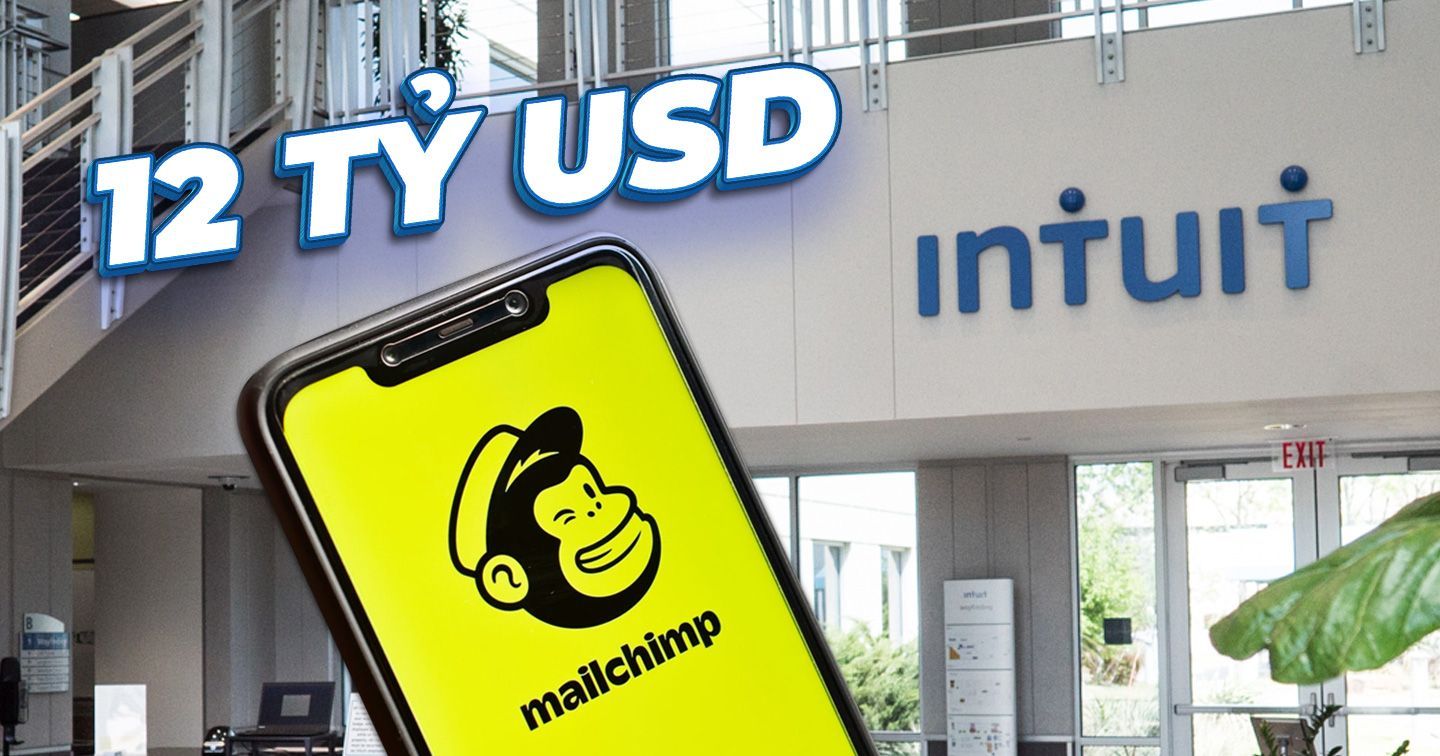 Intuit mua lại Mailchimp với giá 12 tỷ USD