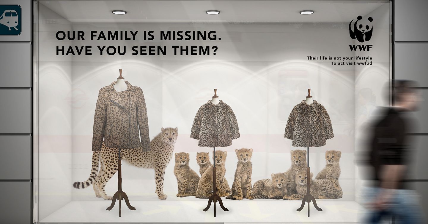 Thông điệp đầy ám ảnh từ chiến dịch kêu gọi ngừng sử dụng lông thú của WWF