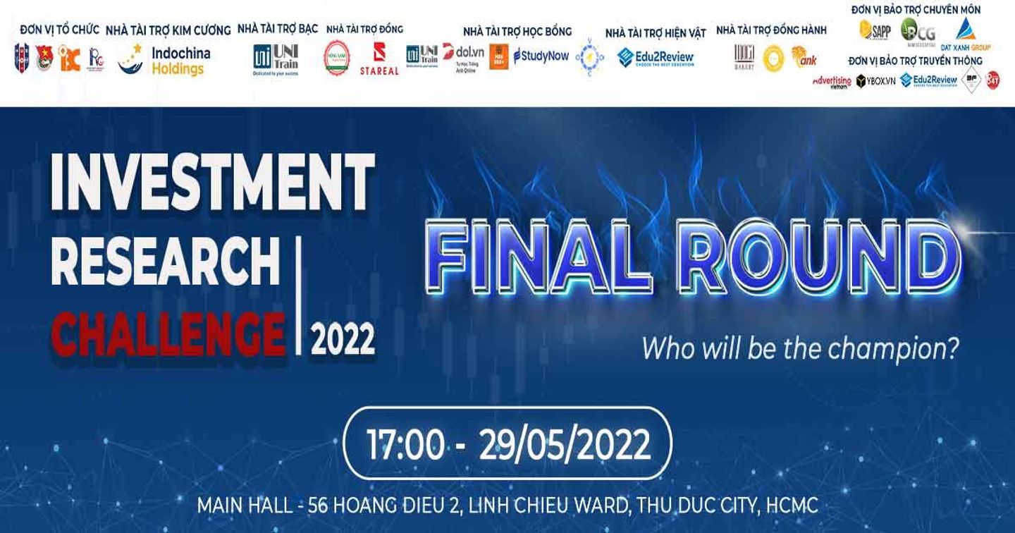 Chính thức mở cổng đăng ký tham gia đêm chung kết cuộc thi IRC 2022