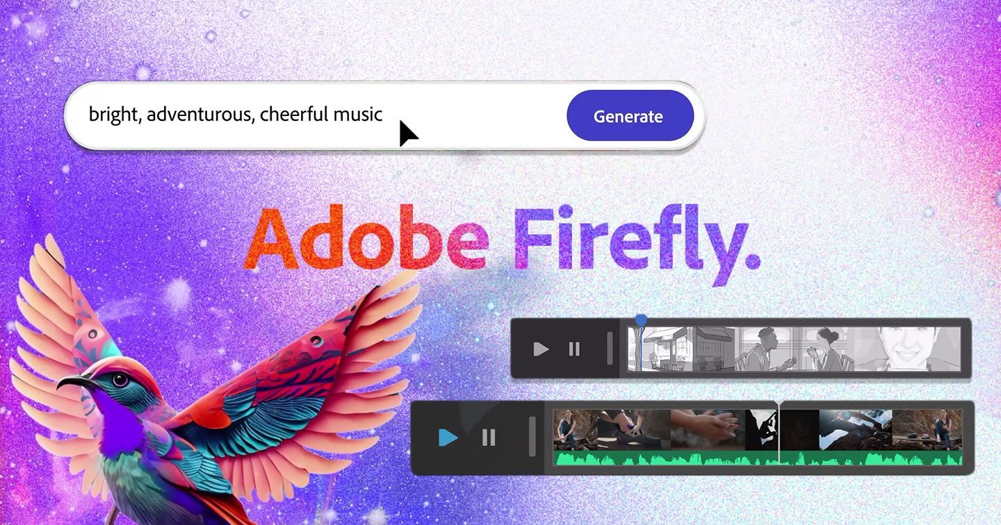 Adobe "tất tay" trong cuộc đua sáng tạo hình ảnh A.I với Firefly: Tự tạo storyboard, lựa chọn màu sắc và âm thanh cho video chỉ bằng một câu lệnh