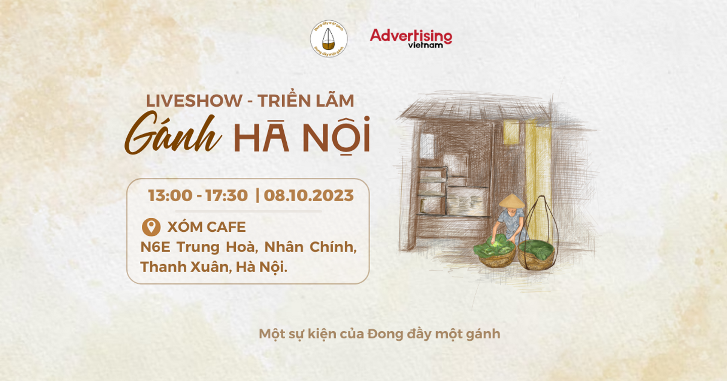 Đong đầy một gánh | liveshow - triển lãm gánh Hà Nội 