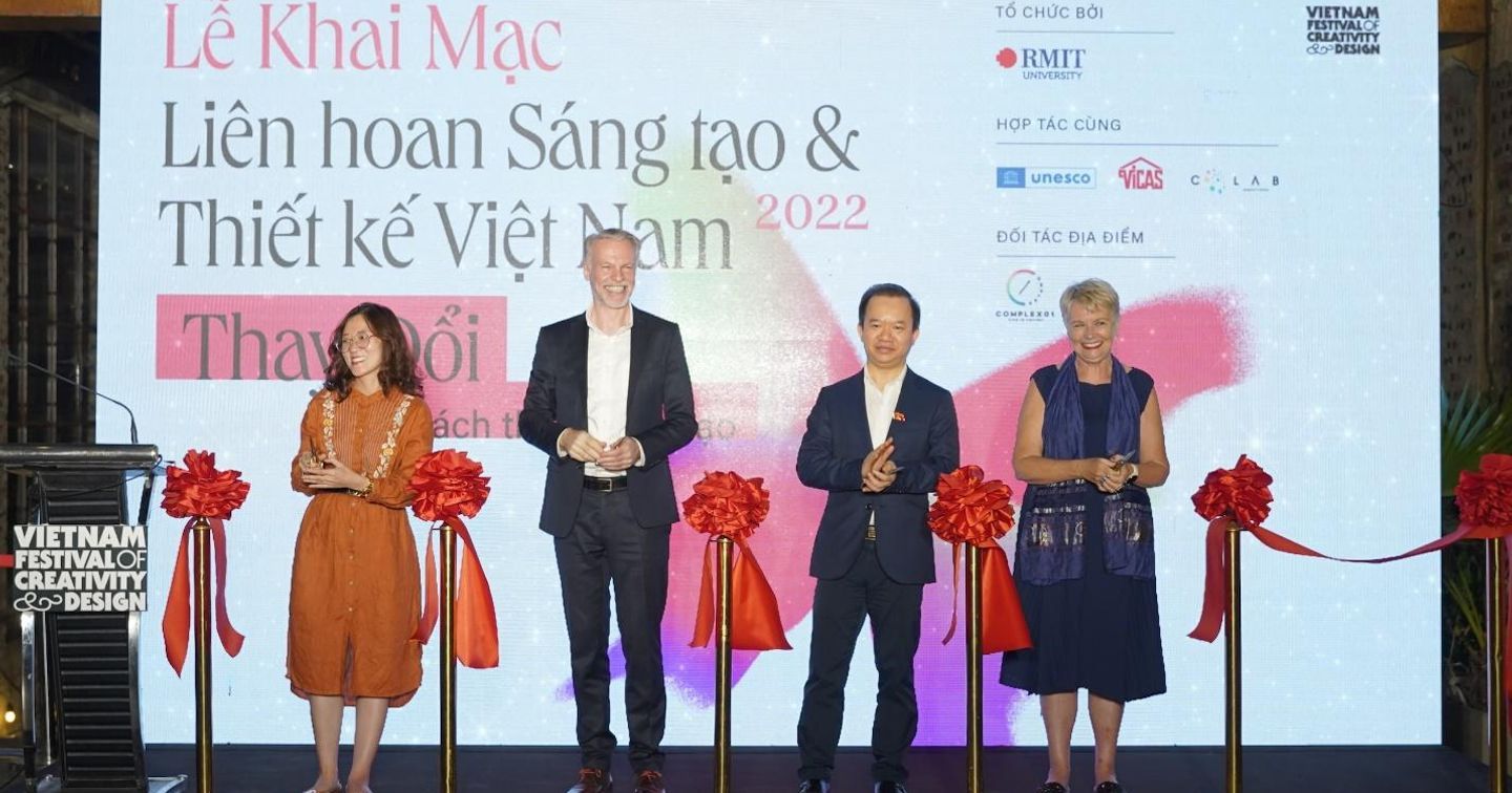 Liên hoan Sáng tạo & Thiết kế Việt Nam 2022 khai mạc tại Hà Nội