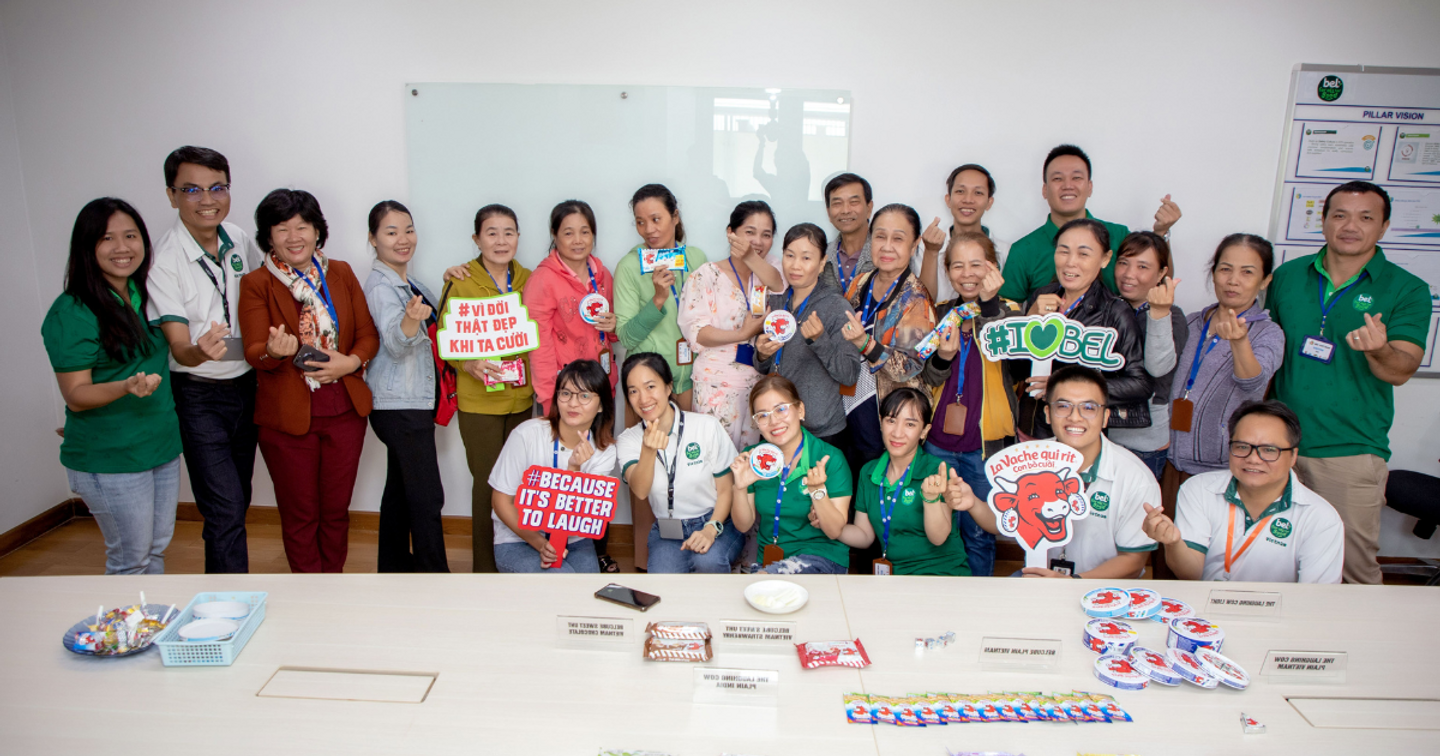 Công ty Bel Việt Nam, chủ thương hiệu Phô mai Con Bò Cười triển khai thực hiện "Chương trình Hỗ trợ Doanh nhân nhỏ và siêu nhỏ" lần thứ 13