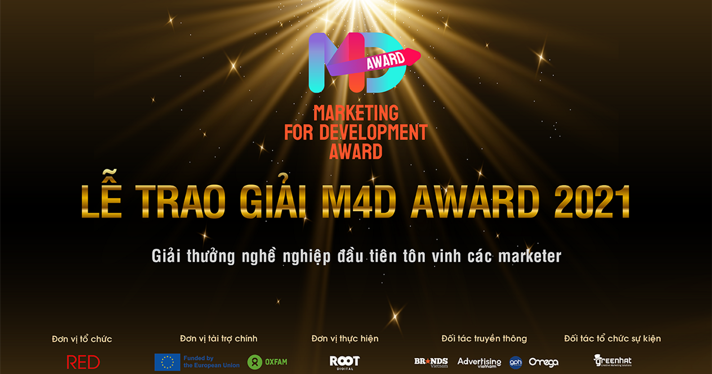 Lễ trao giải M4D Award - Tôn vinh các chiến dịch Marketing giúp đóng góp thúc đẩy giá trị bền vững