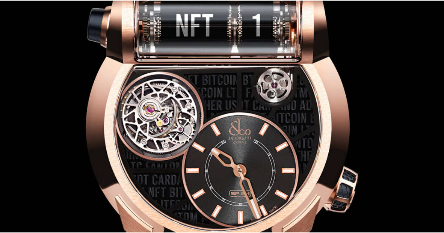 100.000 USD đổi lấy chiếc đồng hồ NFT không thể đeo ngoài đời thực