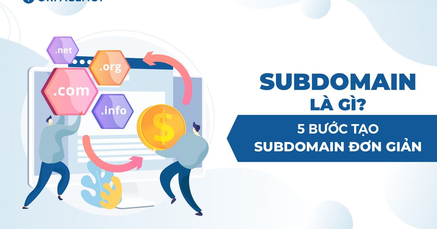 Subdomain (Tên miền phụ) và 5 bước đơn giản để tạo Subdomain