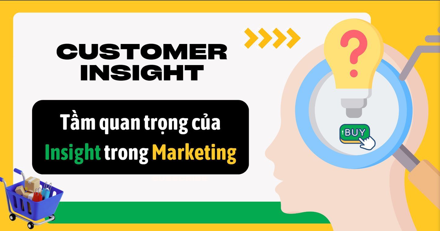 Thuật ngữ "Customer Insight" và tầm quan trọng của nắm bắt Insight trong Marketing
