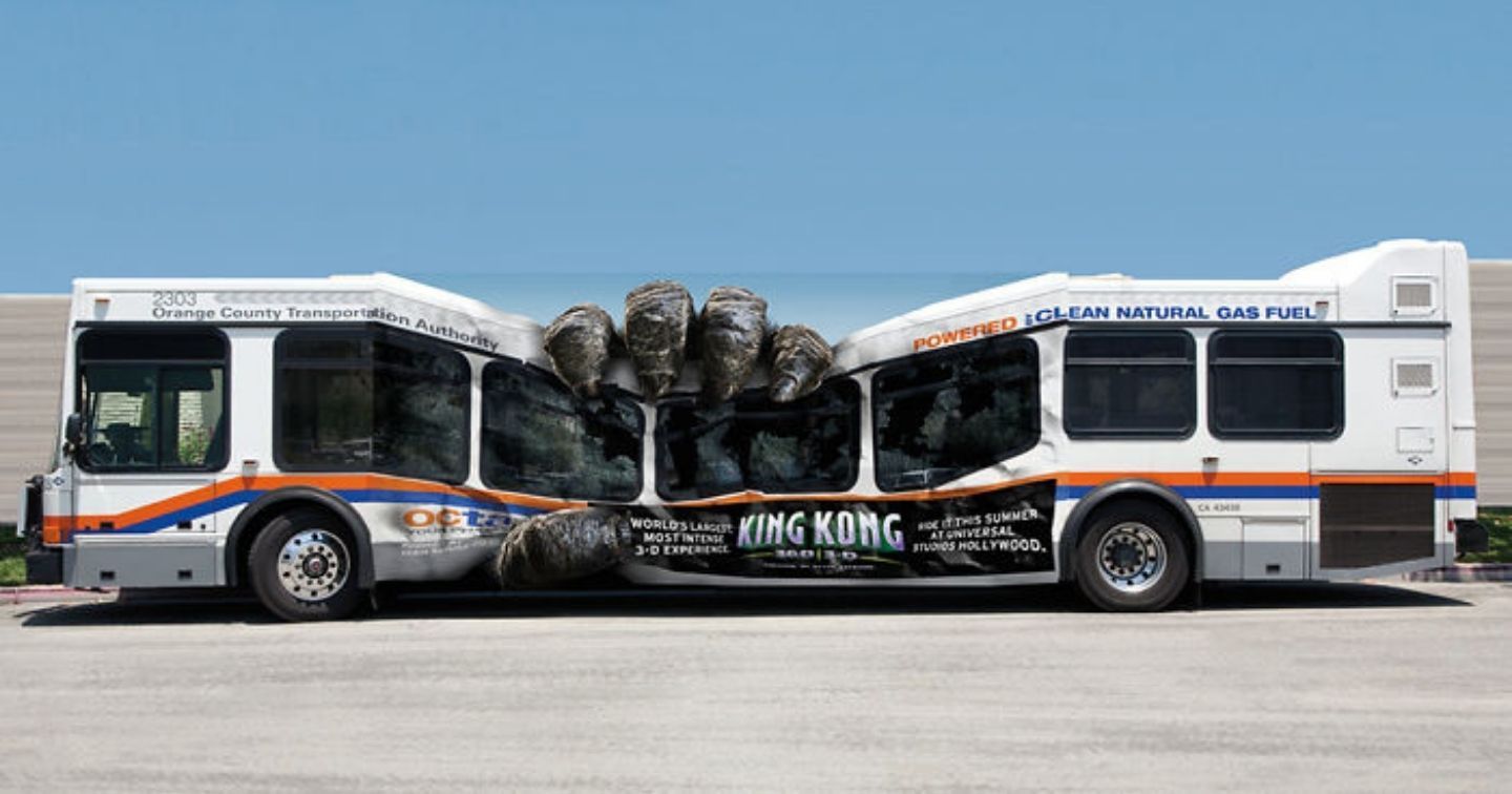 Điểm tên 20 quảng cáo ấn tượng trên thân xe bus