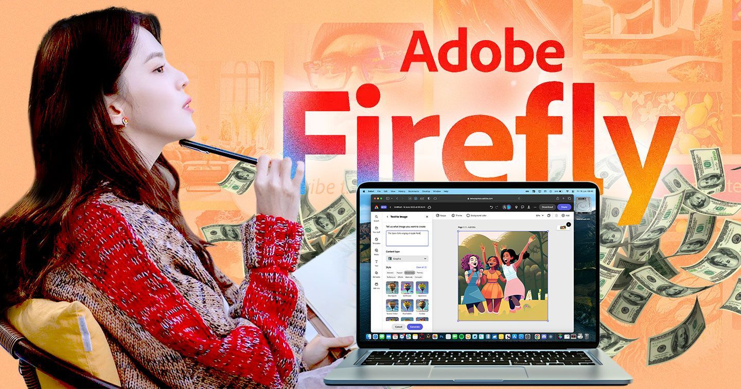 Adobe Firefly ra mắt website chính thức, tạo điều kiện cho nhà sáng tạo kiếm tiền từ việc huấn luyện mô hình A.I