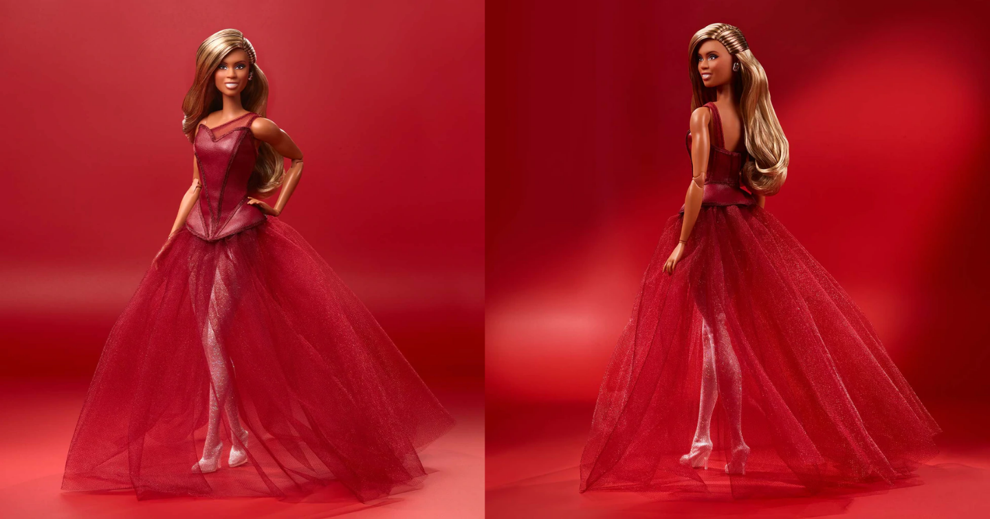 Barbie phát hành phiên bản búp bê chuyển giới đầu tiên mô phỏng theo nữ diễn viên Laverne Cox