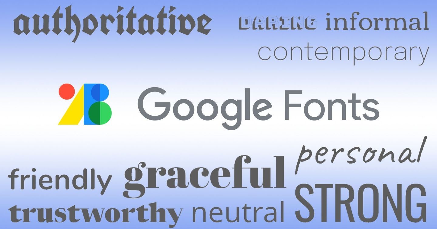 Học cách sử dụng phông chữ trong thiết kế từ A - Z với chuyên trang “Fonts Knowledge” từ Google  