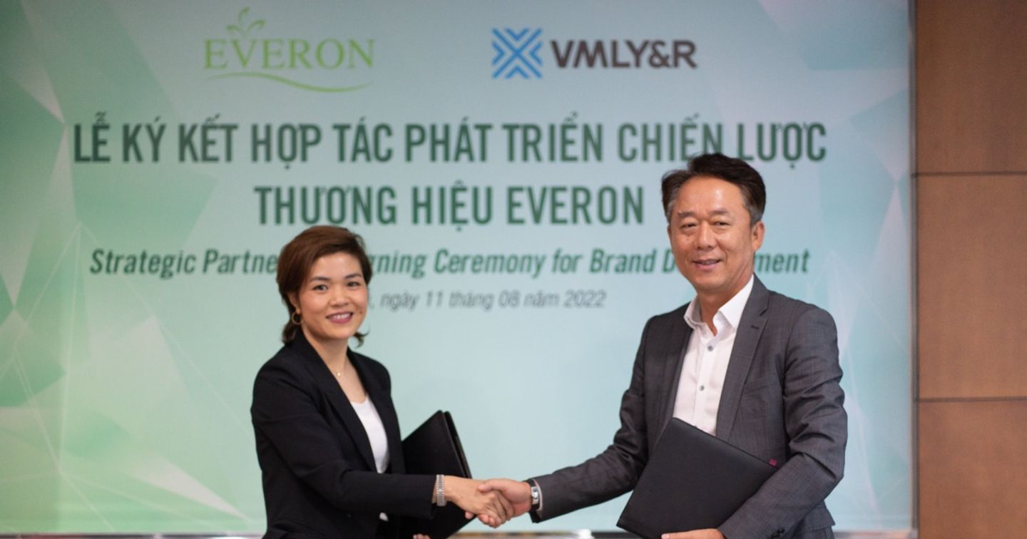 VMLY&R trở thành đối tác chiến lược tái định vị thương hiệu Everon   