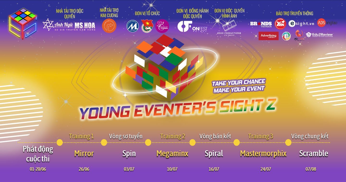 Cuộc thi Young Eventer's Sight 2022: Chính thức mở đơn đăng ký vòng sơ tuyển
