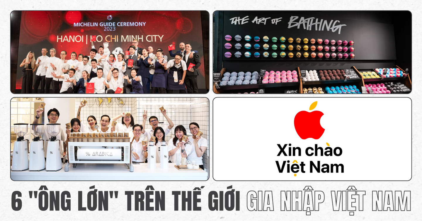 6 thương hiệu đa lĩnh vực đã gia nhập thị trường Việt Nam: Bên mở trang web trực tuyến để “thăm dò”, người mở hẳn cửa hàng trong trung tâm thương mại lớn
