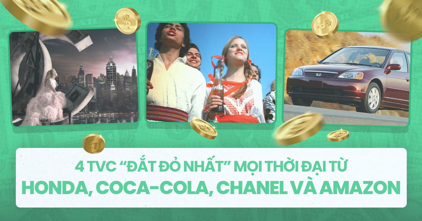 4 quảng cáo “đắt đỏ” nhất lịch sử: Chanel “chơi lớn” đầu tư 52 triệu USD để quảng cáo nước hoa, Coca-Cola chi mạnh 1,8 triệu USD thực hiện TVC kêu gọi hòa bình
