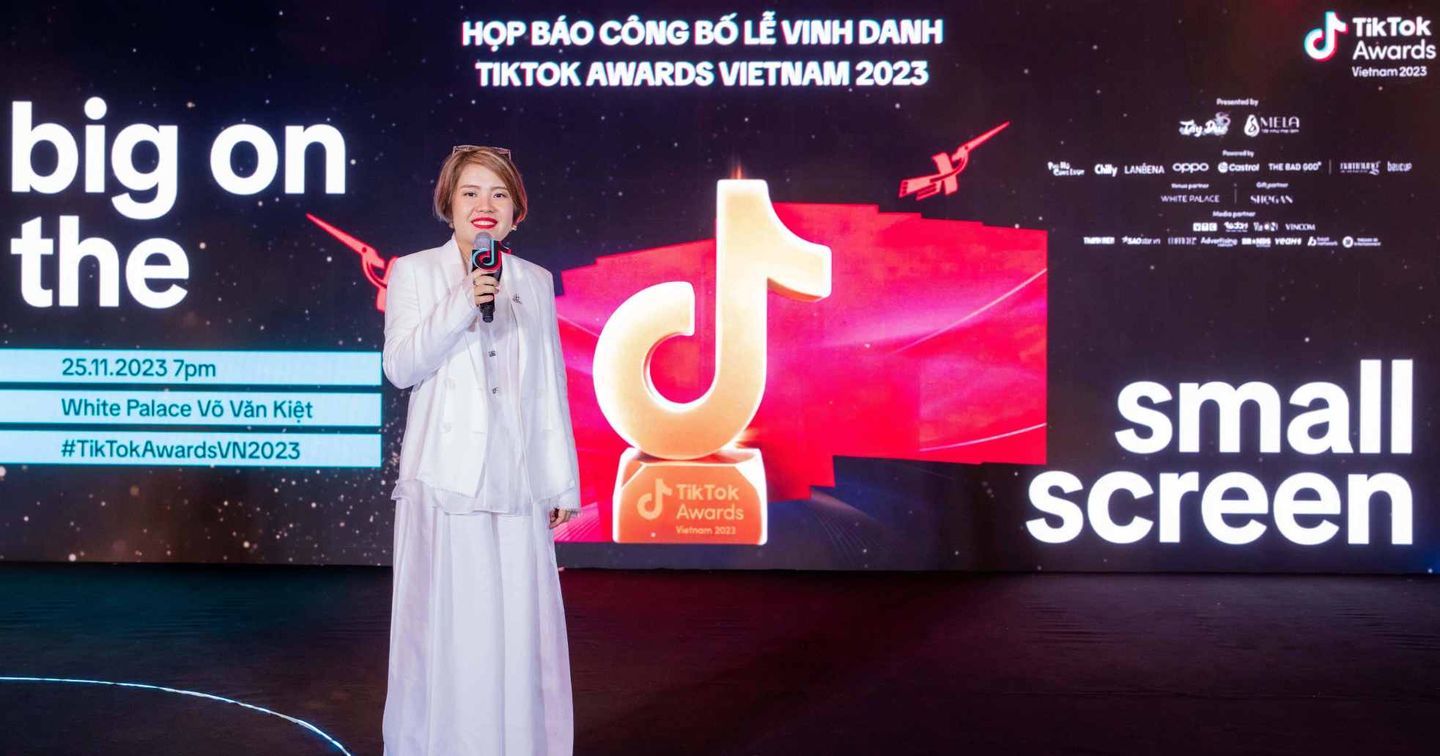 TikTok Awards Việt Nam 2023 chính thức khởi động với chủ đề “Big On The Small Screen – Vinh danh thành tựu lớn từ màn hình nhỏ”