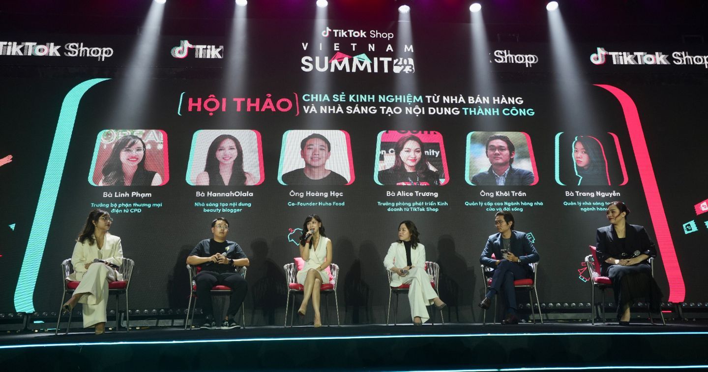 TikTok Shop Vietnam Summit điểm lại kết quả tăng trưởng của TikTok Shop và xu hướng phát triển ngành thương mại điện tử năm 2023
