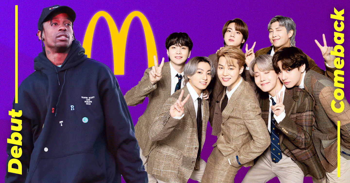 Bắt tay cùng BTS và Travis Scott - Cách McDonald’s gây sốt với “The Famous Meal”