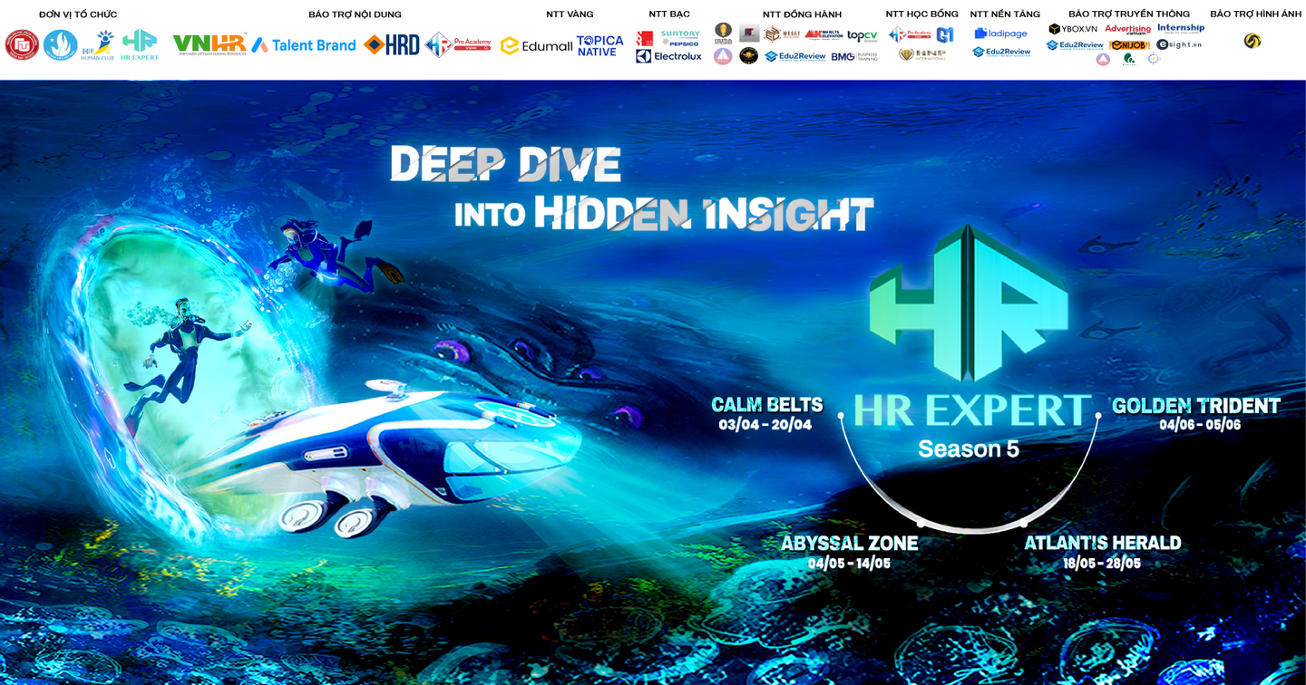 Chính Thức Phát Động Cuộc Thi HR Expert 2022 - Deep Dive Into Hidden Insight