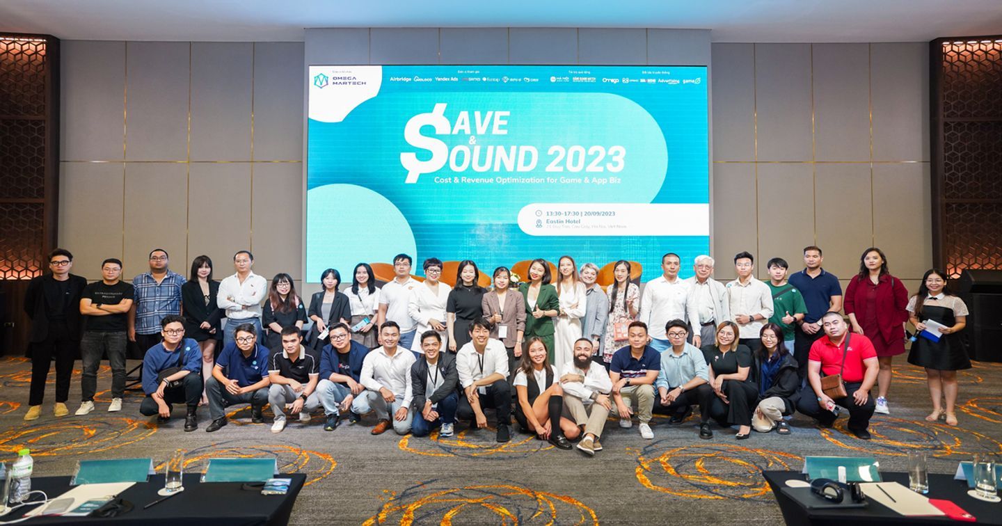 [Recap] Sự kiện Save & Sound 2023 dành cho ngành Game & App diễn ra thành công tốt đẹp