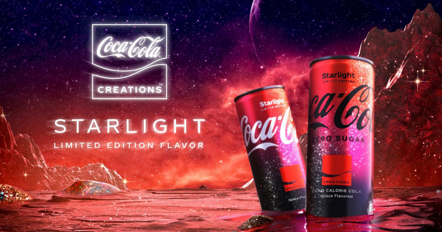 Coca-Cola ra mắt Starlight - thức uống giới hạn lấy cảm hứng từ không gian