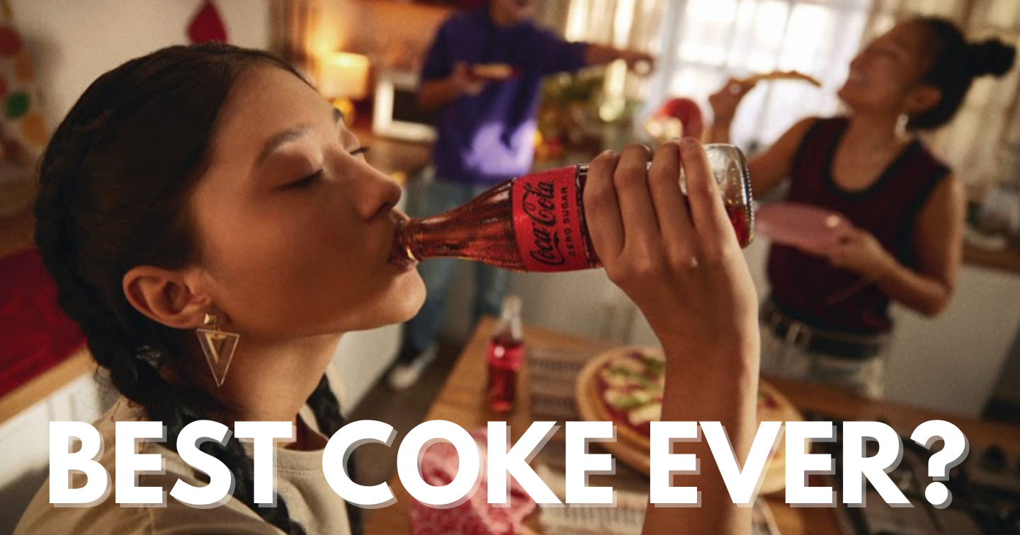 Coca-Cola tung chiến dịch “Đây có phải là Coke ngon nhất?” để giới thiệu sản phẩm Zero Sugar mới