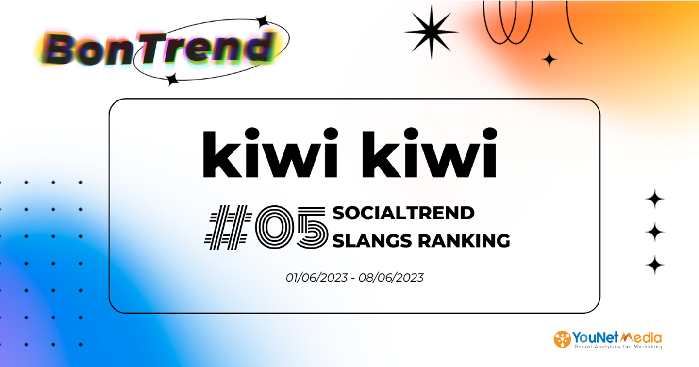 [Bon Trend] Kiwi kiwi – Từ trái cây đến teencode tầm cao mới: Nhãn hàng nên bắt trend thế nào?