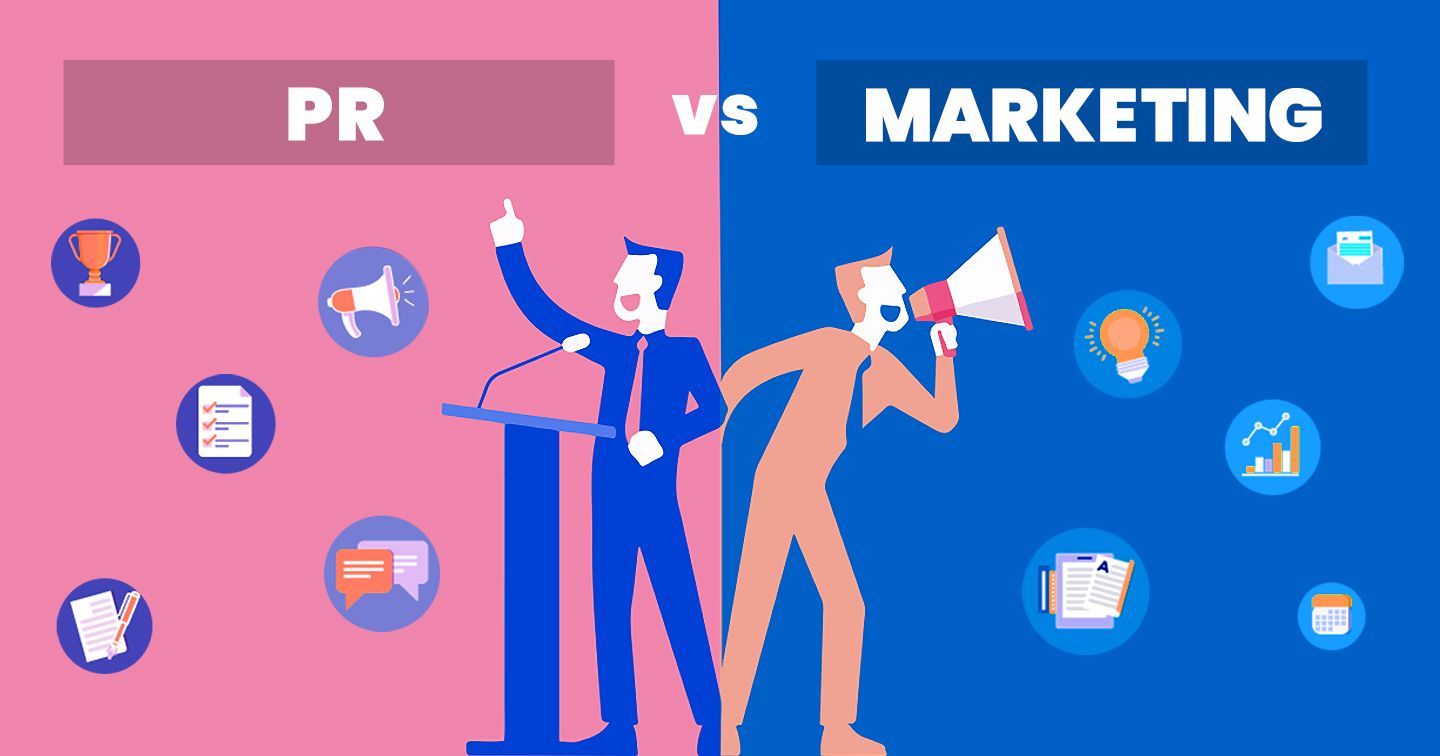 PR vs. Marketing : Phân biệt trước, phối hợp sau