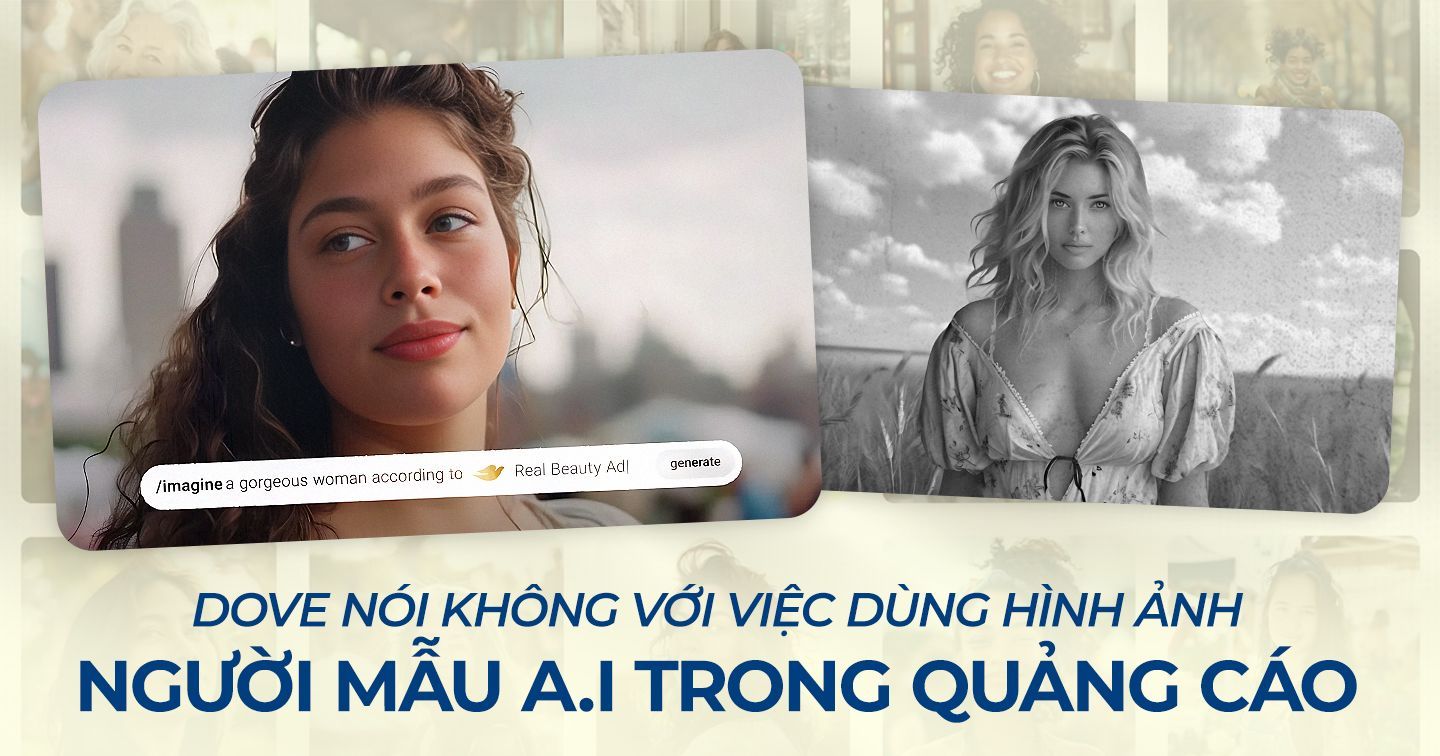 Kỷ niệm 20 năm ngày ra mắt chiến dịch “Real Beauty” đầu tiên, Dove khẳng định không sử dụng hình ảnh người mẫu AI trong quảng cáo để tiếp tục tôn vinh vẻ đẹp đích thực của phụ nữ