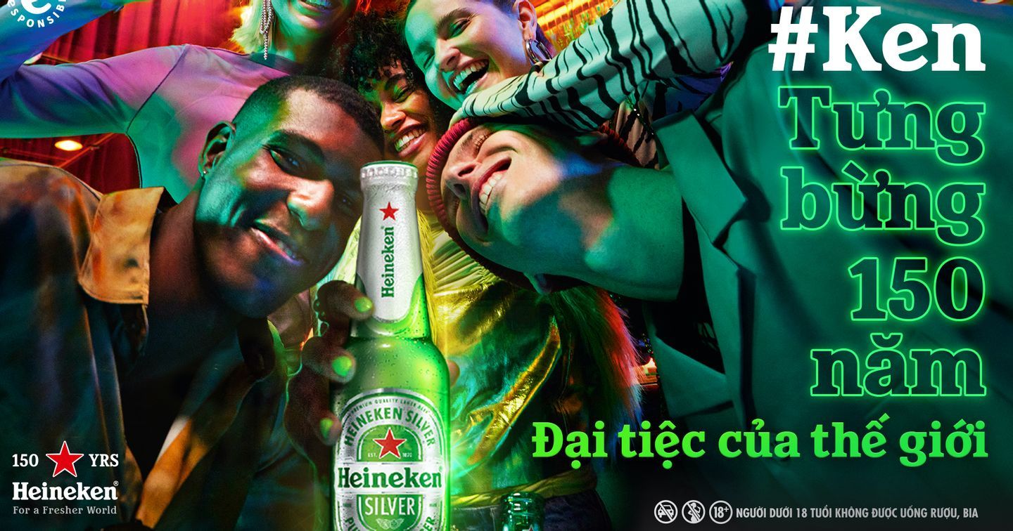 Bia Heineken® kỷ niệm 150 năm mang đến những khoảnh khắc tuyệt vời trên toàn thế giới