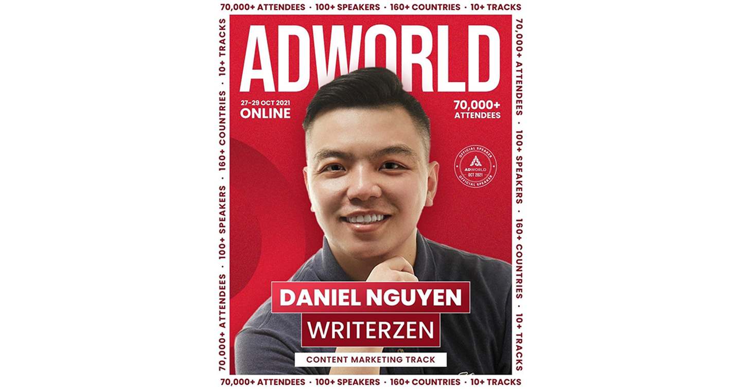 Chỉ sau 4 tháng ra mắt, WriterZen trở thành đại diện Việt Nam duy nhất tại Ad World Conference 2021