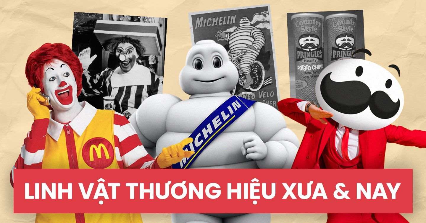 Sự thật về “linh vật” của các thương hiệu: Michelin từng đại diện cho “hung thần xa lộ”, Burger King từ bỏ mascot hoạt hình để cạnh tranh với chú hề của McDonald’s